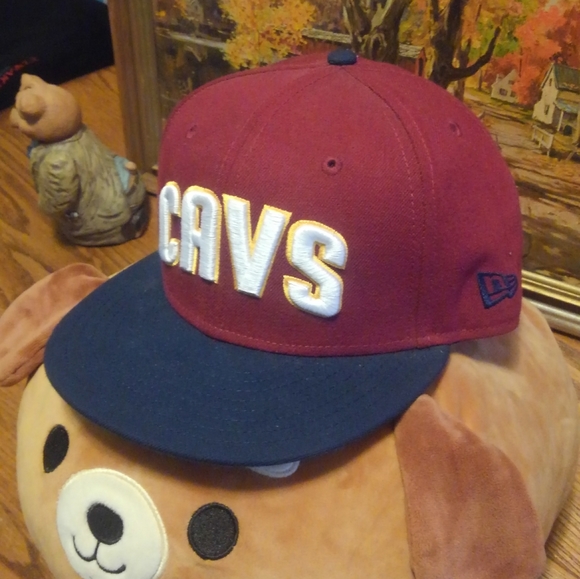 🏀 Cleveland Cavs Snapback Hat New Era Cavaliers - Picture 6 of 11